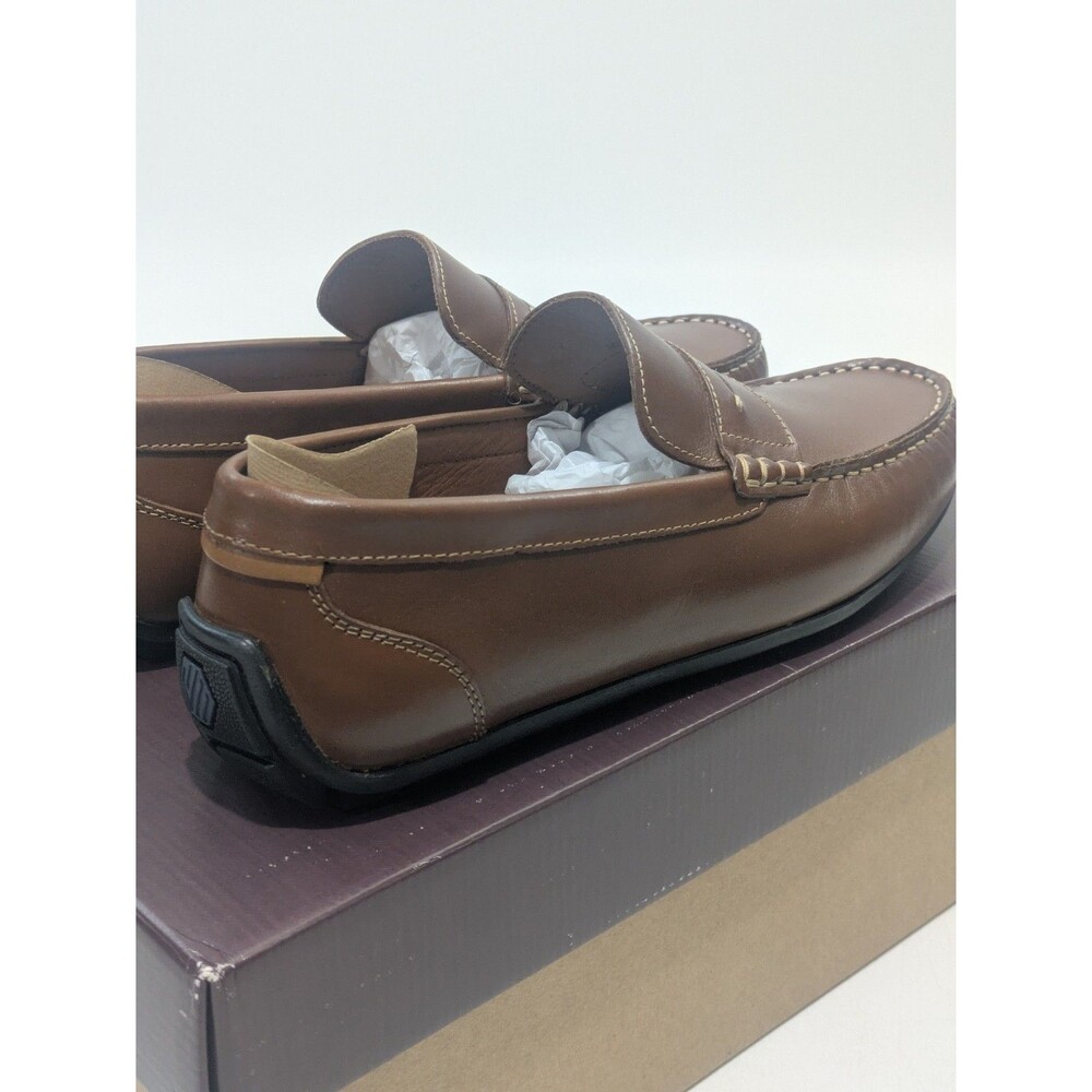 Johnston & Murphy Beck Loafers Tan Full Grain Leather Men’s 8.5 M - Picture 12 of 12